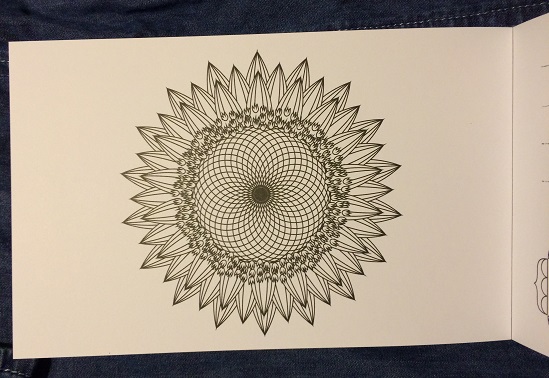 coloring-postcard-flower