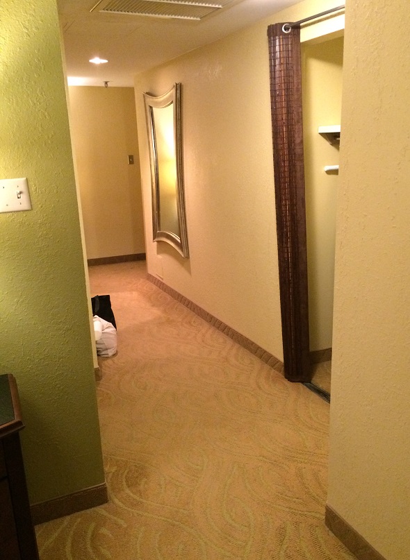 Hotel Highland in Birmingham Alabama suite hallway