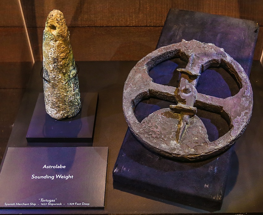 Astrolabe from Tortugas shipwreck